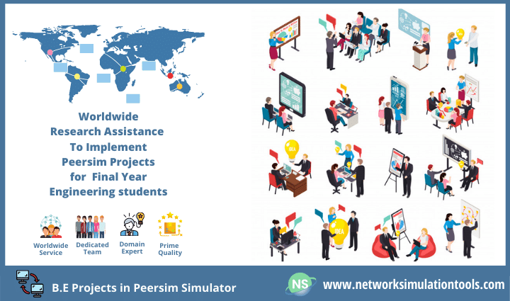 Guidance to Develop and implement B E Projects in Peersim simulator