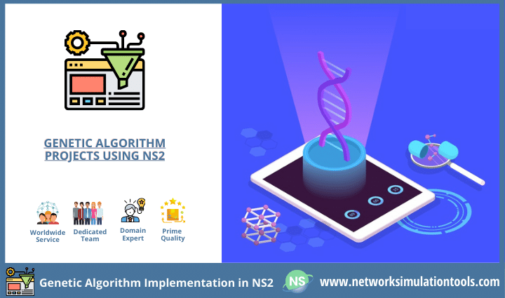 Implementing genetic algorithm in ns2 using stochastic search algorithm