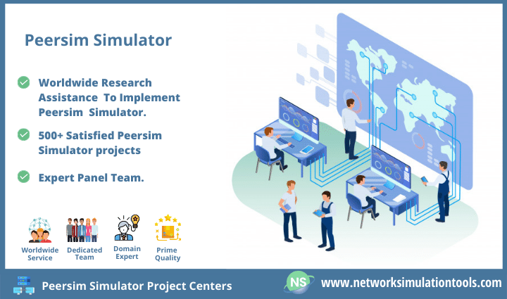 No 1 Peersim simulator Project centers for research scholars