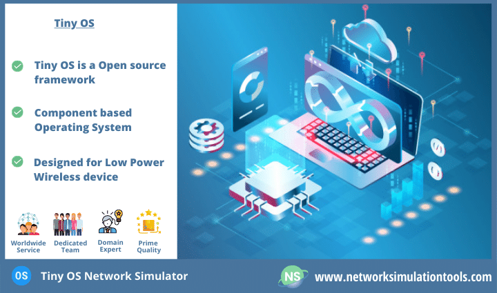 Scalable Accurate Tiny OS Network Simulation Framework