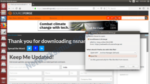 Download the NS-2.35