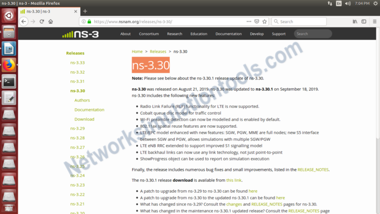 NS3 Projects with source code | How to Install NS3 in Ubuntu 18.04 ...