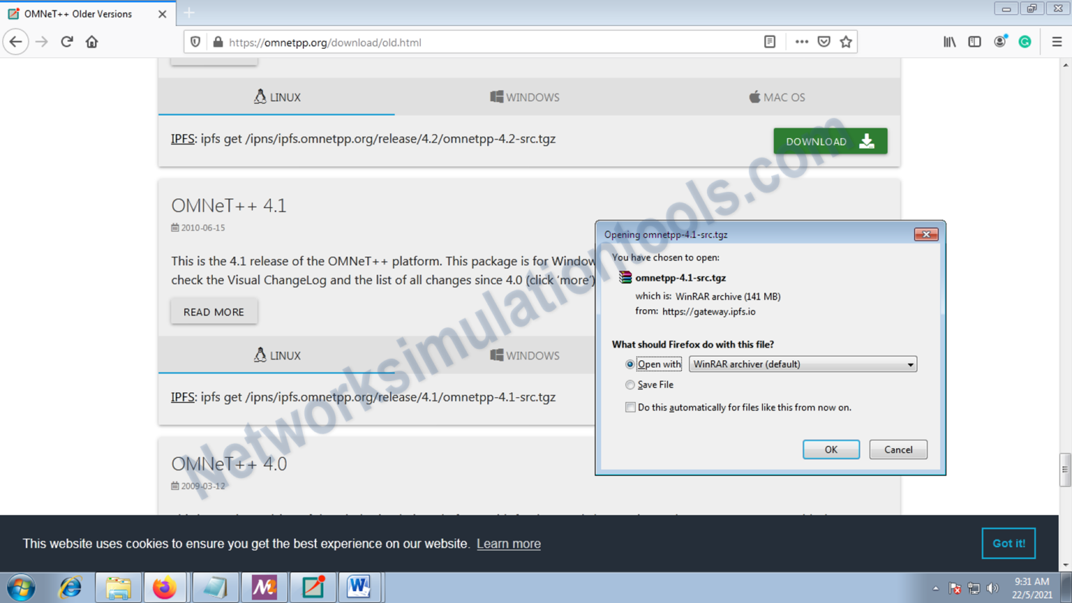Omnet++ Code Help | How to install Omnet++ 4.1 Windows Environment ...