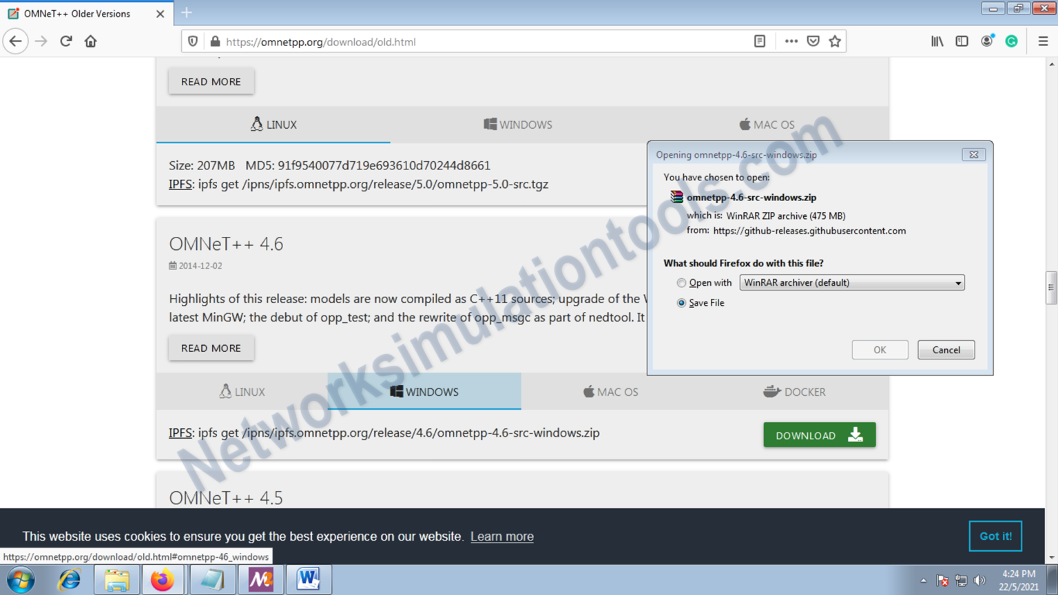 Omnet++ Research Projects | How to install Omnet++ 4.6 in windows 10 ...