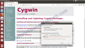 Cygwin package