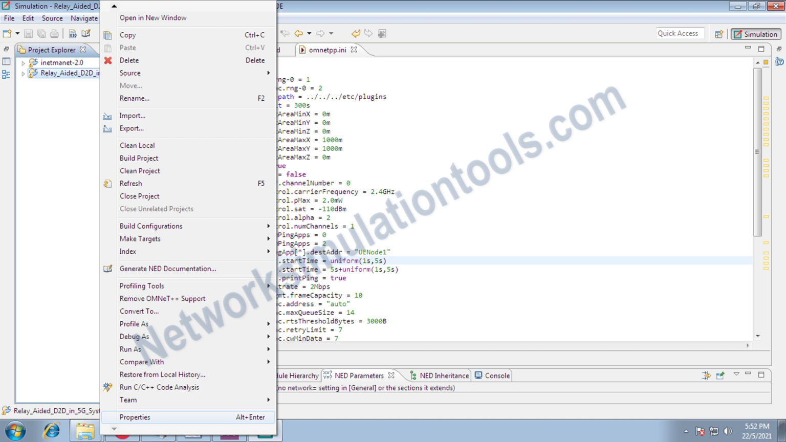 OMNeT++ Manual | How to use Inet Framework in Omnet++ Guide | Network ...