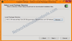 Install Cygwin Package Directory