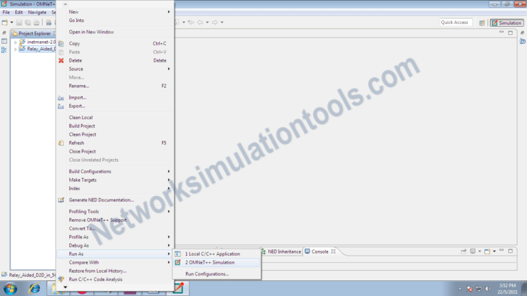 Omnet++ Projects with source code | How to open a project in omnet++ ...