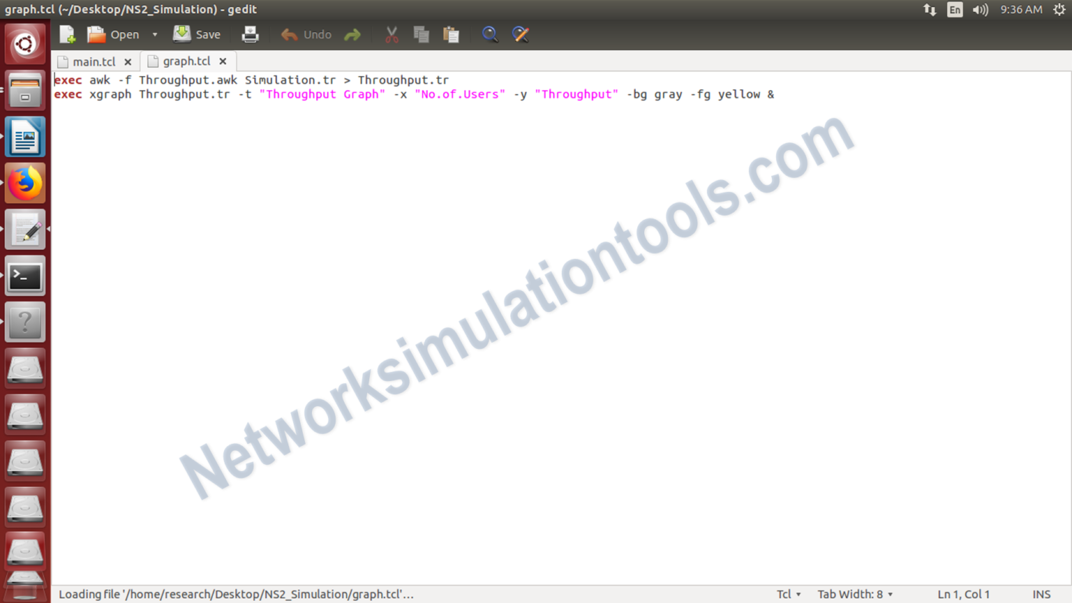 NS2 Project Code | How to calculate throughput and create graph in NS2 ...