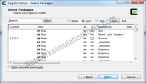 Uncheck the option Hide obsolete packages