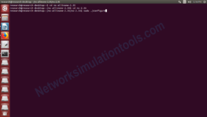 Execute the command configure