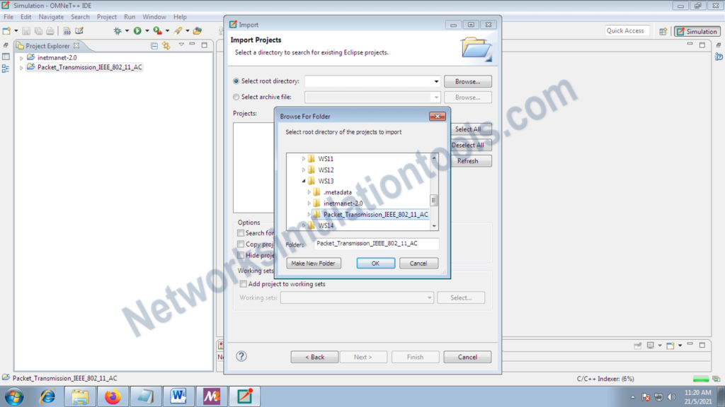 Building Omnet++ Network Simulators | How to use Omnet++ Simulator ...