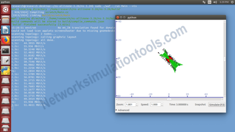 NS3 Support | How to create nodes in NS3 Projects with Source Code ...