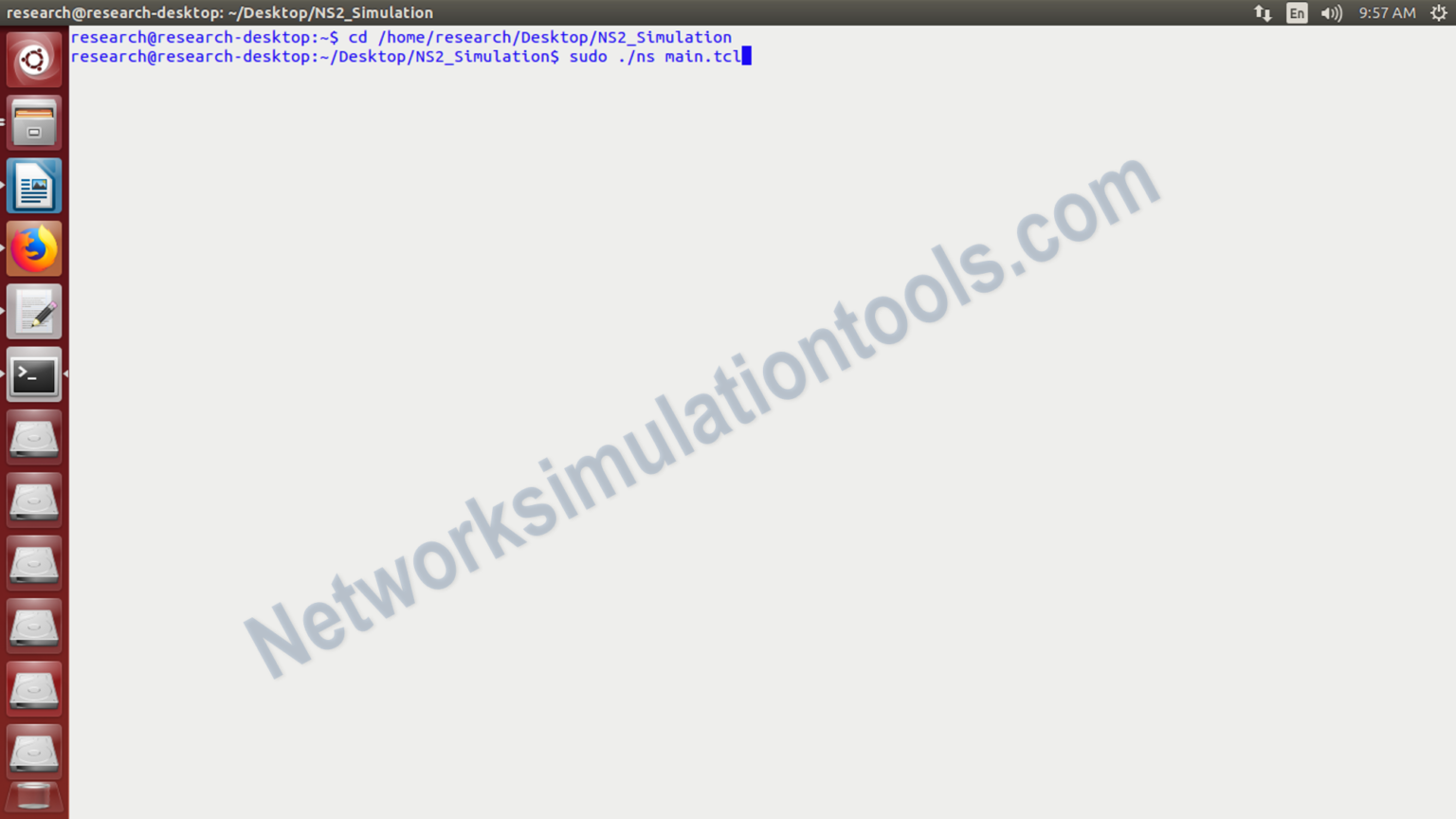 NS2 Research Projects (No 1 Support) | How to run TCL file in NS2 ...