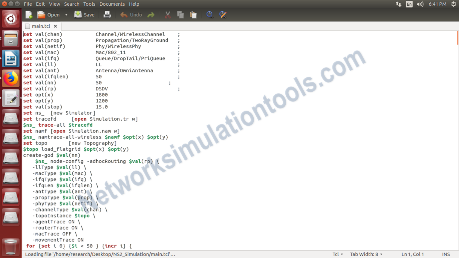 NS2 with source code Guide | How to calculate packet delivery ratio in ...