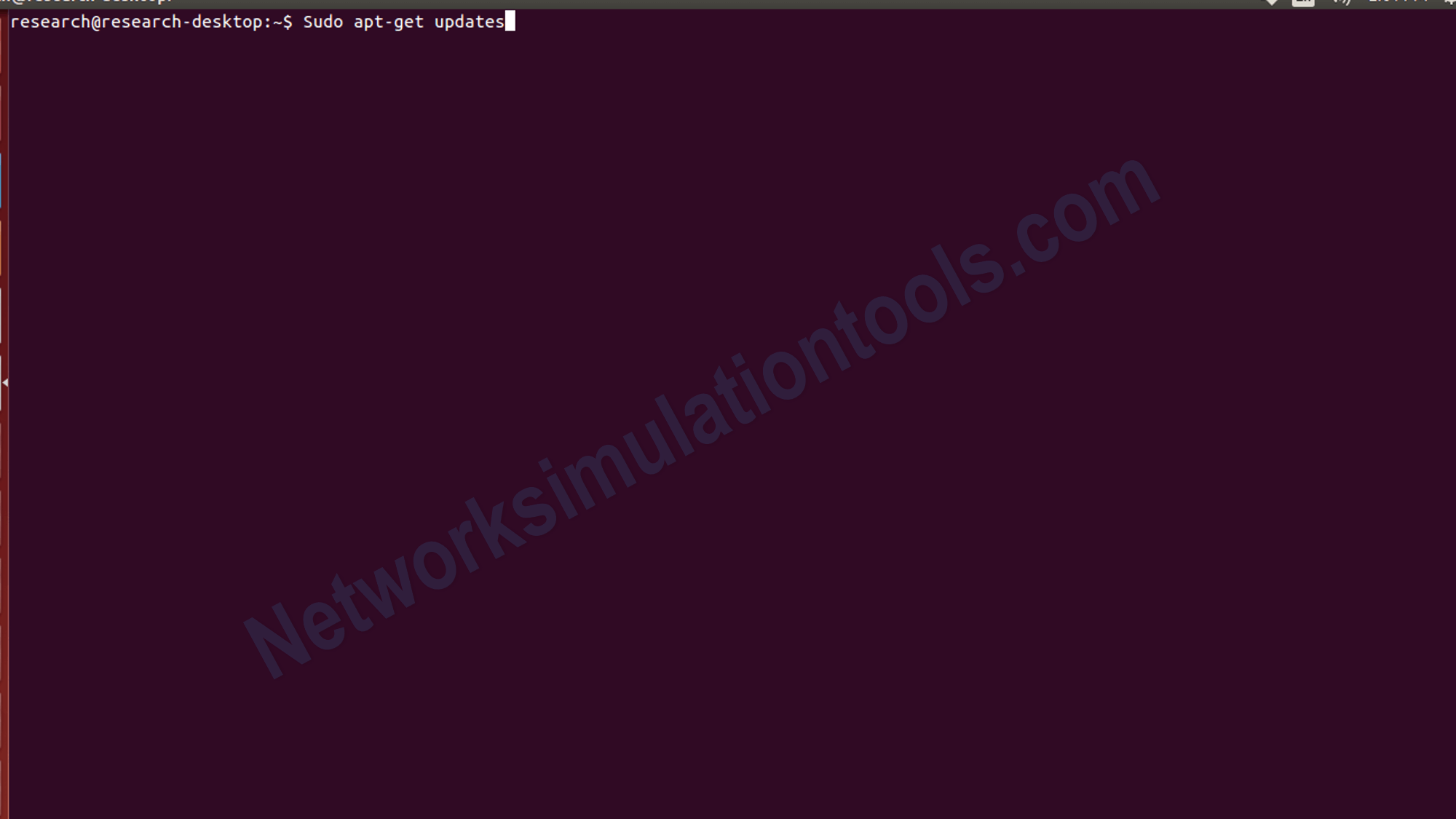 Installation of Virtual machine / Ubuntu 16.04 LTS