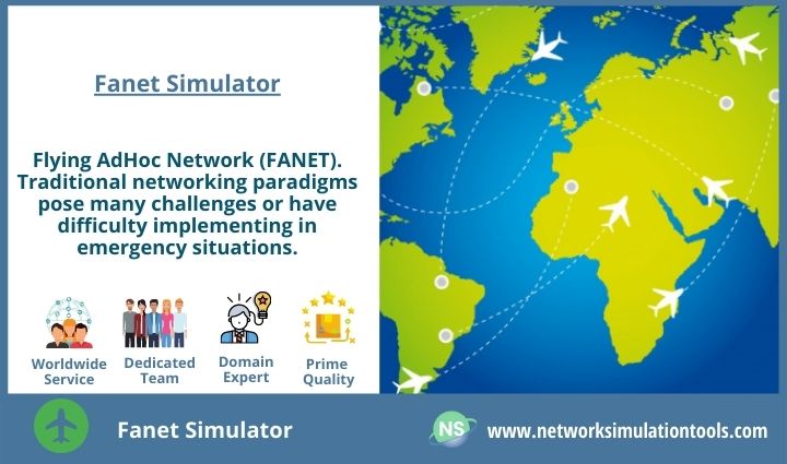 comprehensive study of fanet simulator