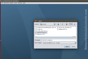 Starting the Simulation Window