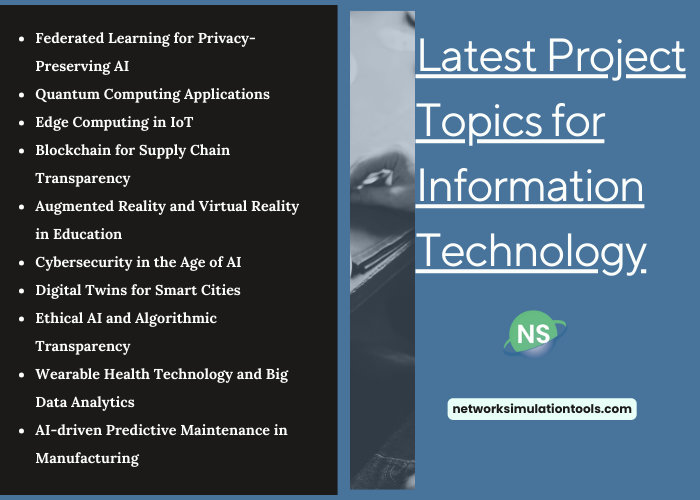 Latest Research Proposal Topics for Information Technology