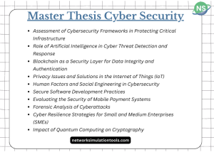 Master Thesis Cyber Security Ideas