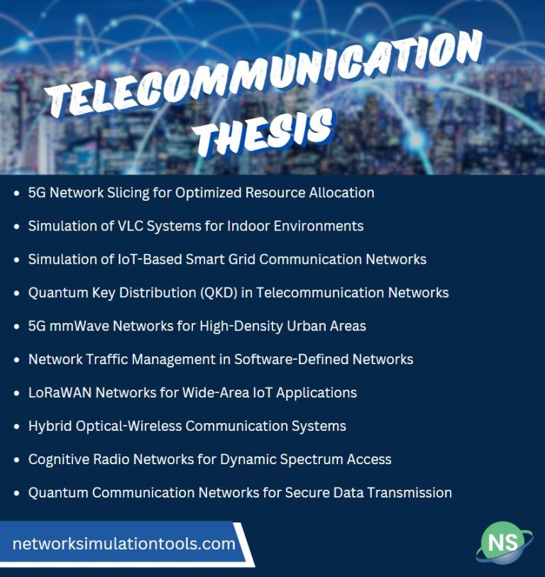 Telecommunication Thesis Ideas | Network Simulation Tools